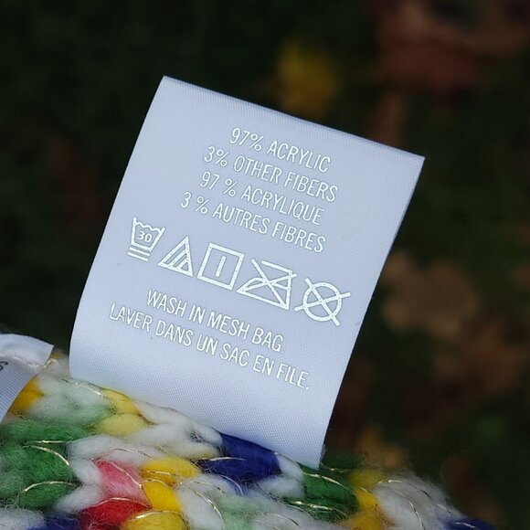 Hudson's Bay Company HBC x Color Me Courtney Retro COLOUR Explosion Scarf ๐โค๏ธ๐ - Picture 3 of 8